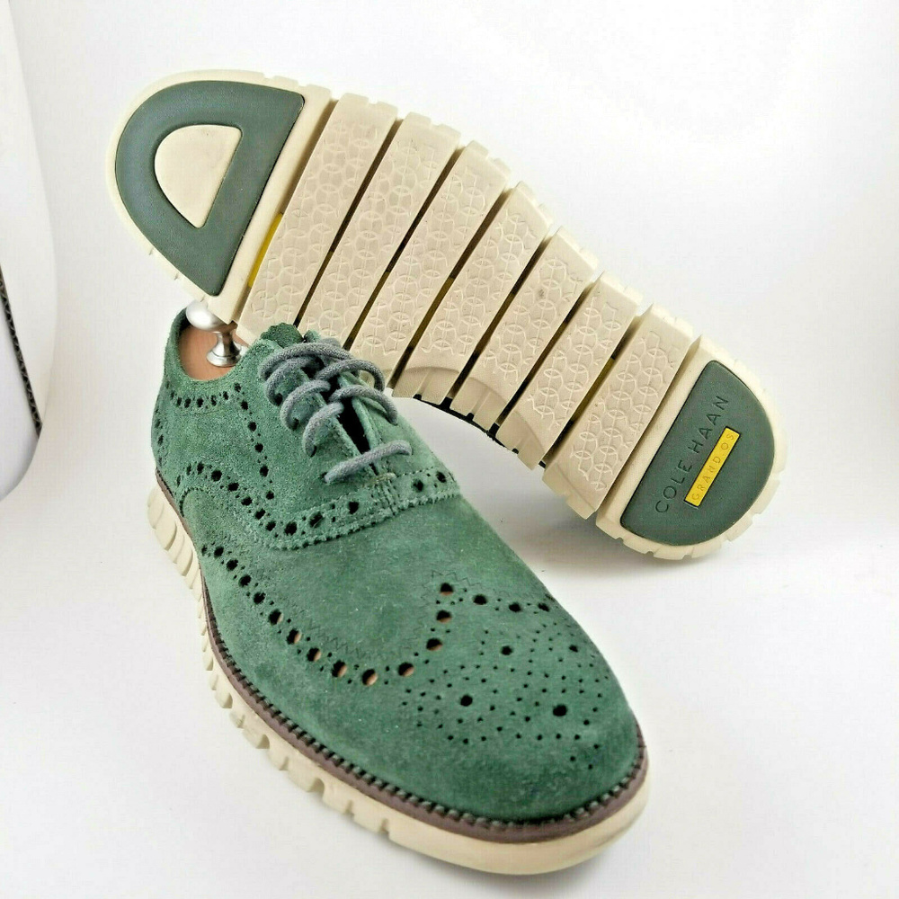Cole Haan Zero Grand OS Green Oxford Mens Shoe 8M